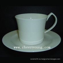Taza y platillo de café (CY-B548)
